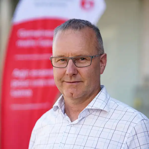 Portrait von Patrik Walther, Stiftungsrat 2024 der Stiftung Berner Gesundheit